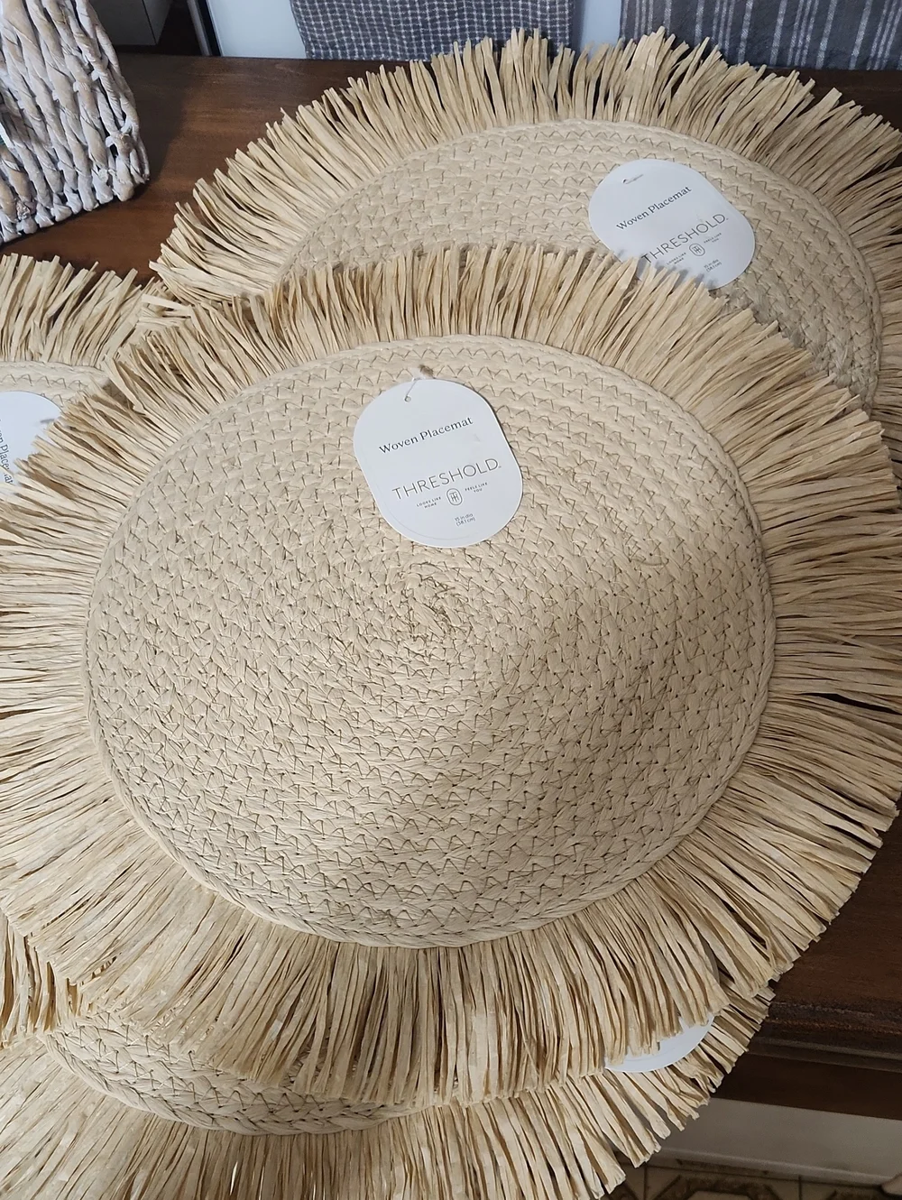 THRESHOLD woven Placemats